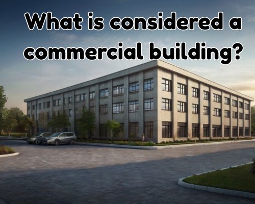 a commercial building