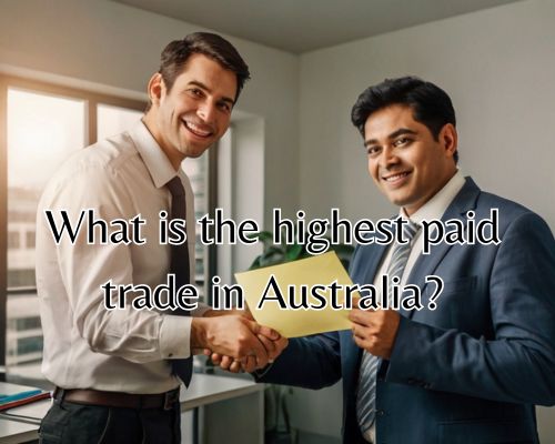 a plumber receiving contract from employer
