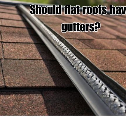 Gutter guard installed on roof gutter.