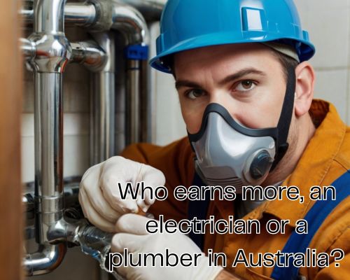 Plumber is working carefully with plumbing tape.