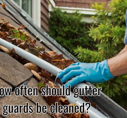 gutter guards under cleaning maintenance