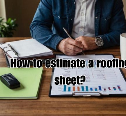 roofing sheet estimation work