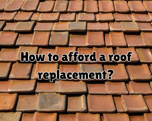 a newly replaced tile roofing