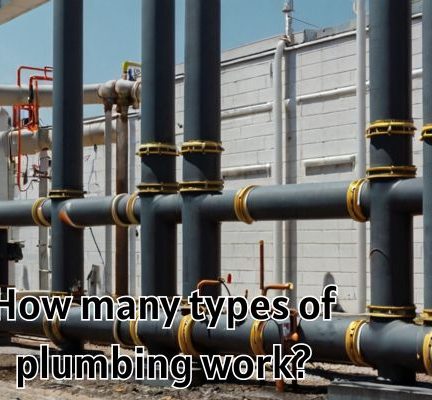 a plumbing system work
