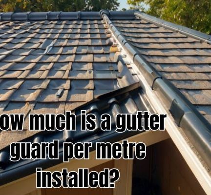 a roof for gutter guard installation