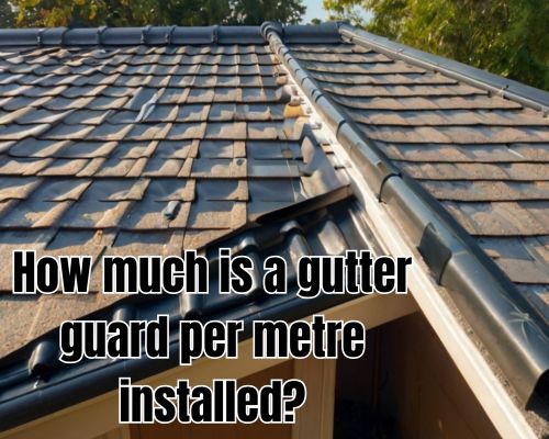 a roof for gutter guard installation
