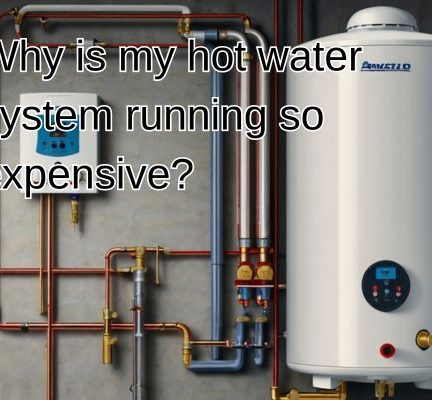 an expensive hot water system installed