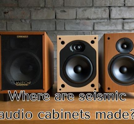 seismic audio cabinets made of good wood